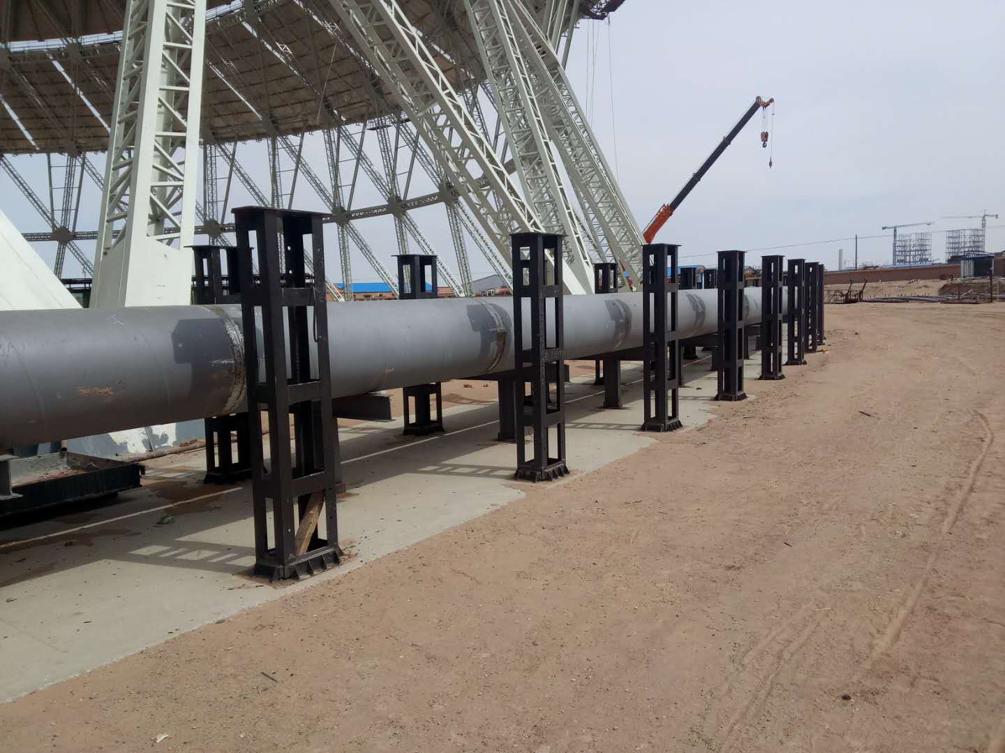 內蒙錫林浩特電廠空冷島水循環管道工程2